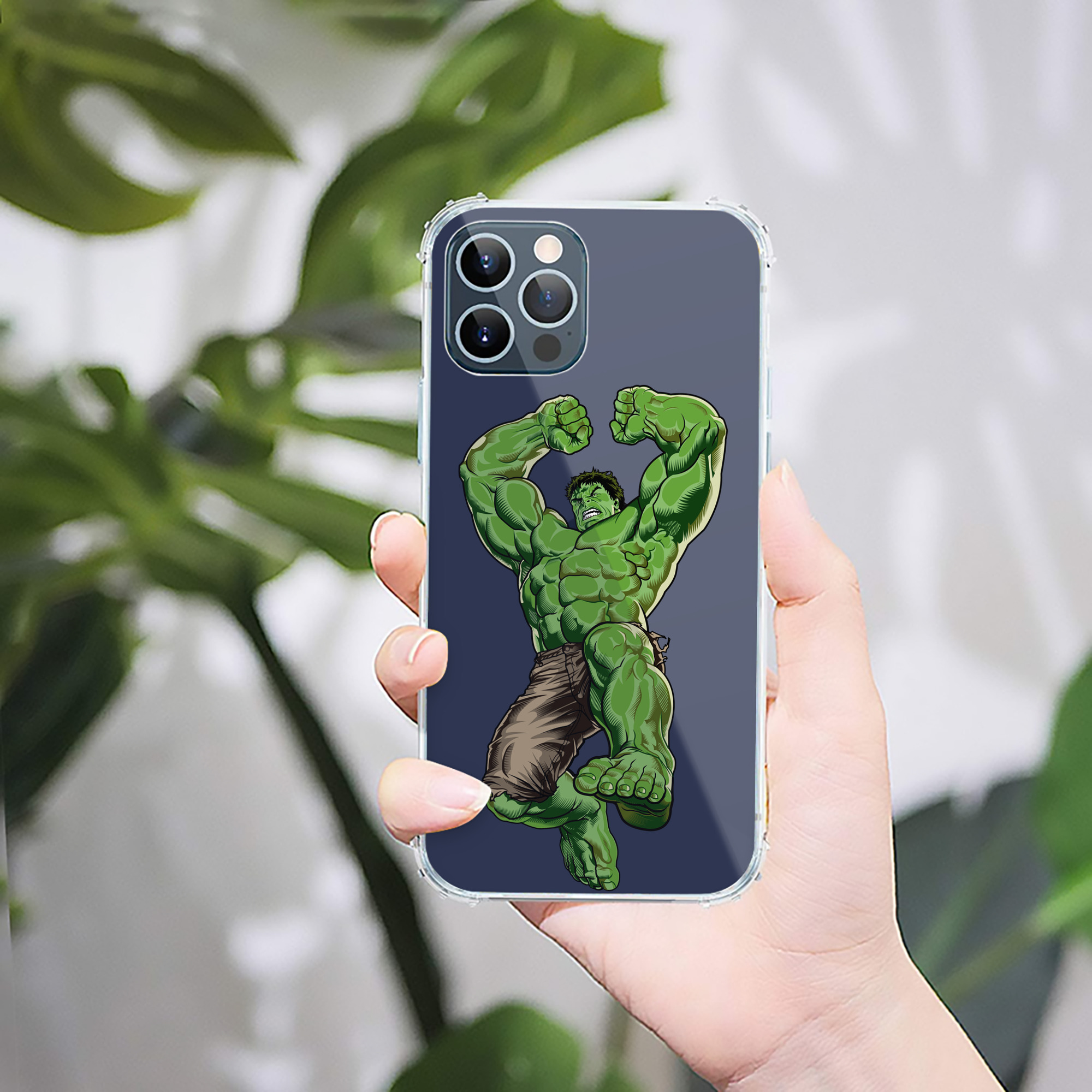 （画像用） アベンジャーズ The Avengers 【iPhone 12シリーズ対応】透明スマホケース（クリアソフトケース）